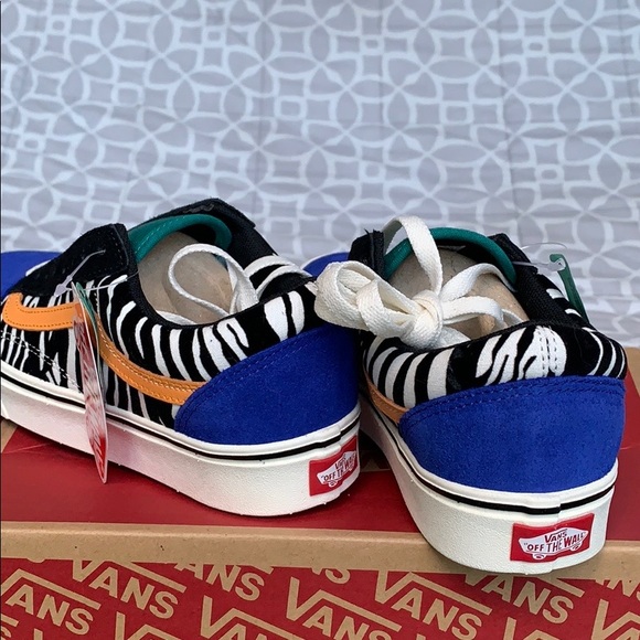 VANS COMFYCUSH OLD SKOOL ZEBRA Tldepoolsrt The WbW - Picture 13 of 16